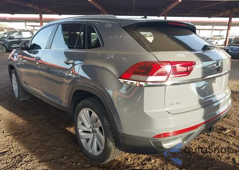 2021 Volkswagen Atlas Cross Sport 3.6L V6 Se W/Technology z USA, uszkodzony, nr VIN 1V2JE2CA4MC215101